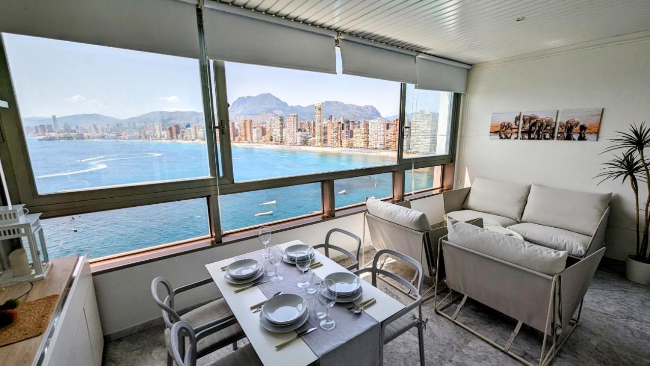 Gemelos Sea Front Apartment Benidorm Eksteriør bilde