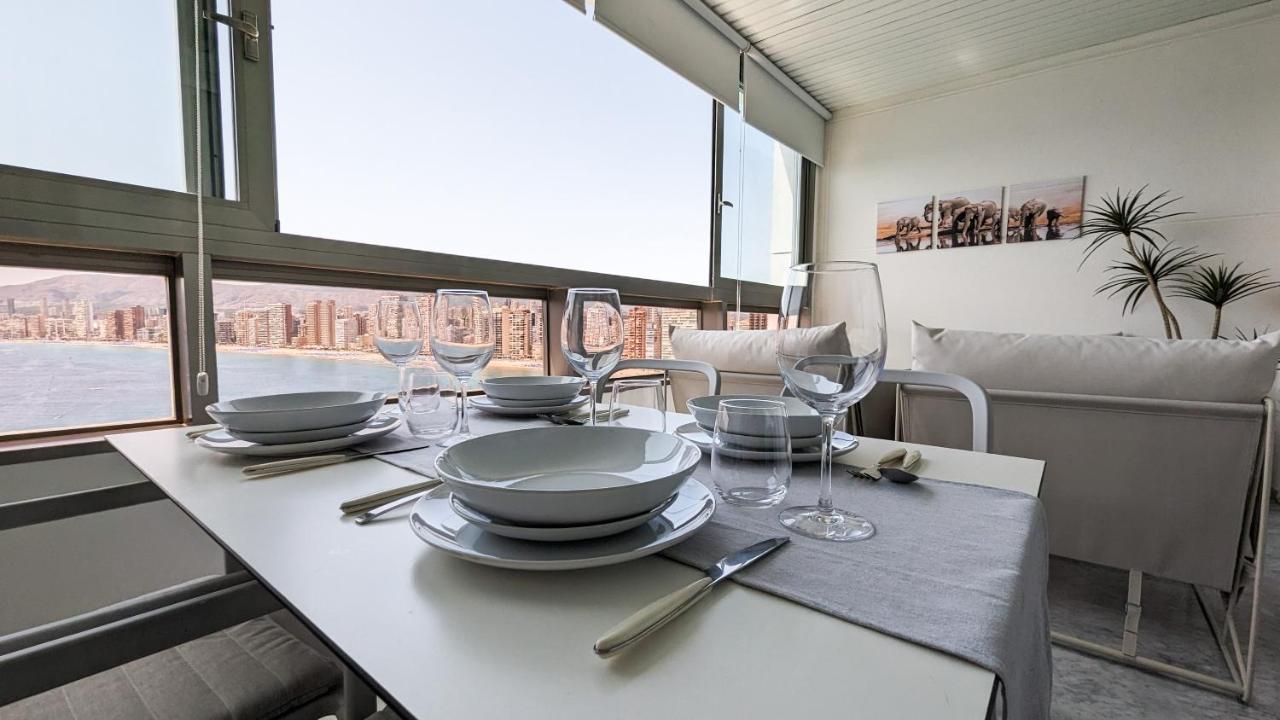 Gemelos Sea Front Apartment Benidorm Eksteriør bilde
