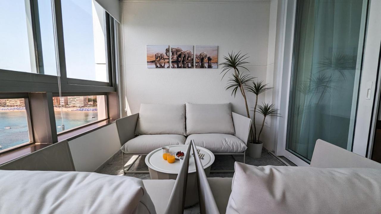 Gemelos Sea Front Apartment Benidorm Eksteriør bilde