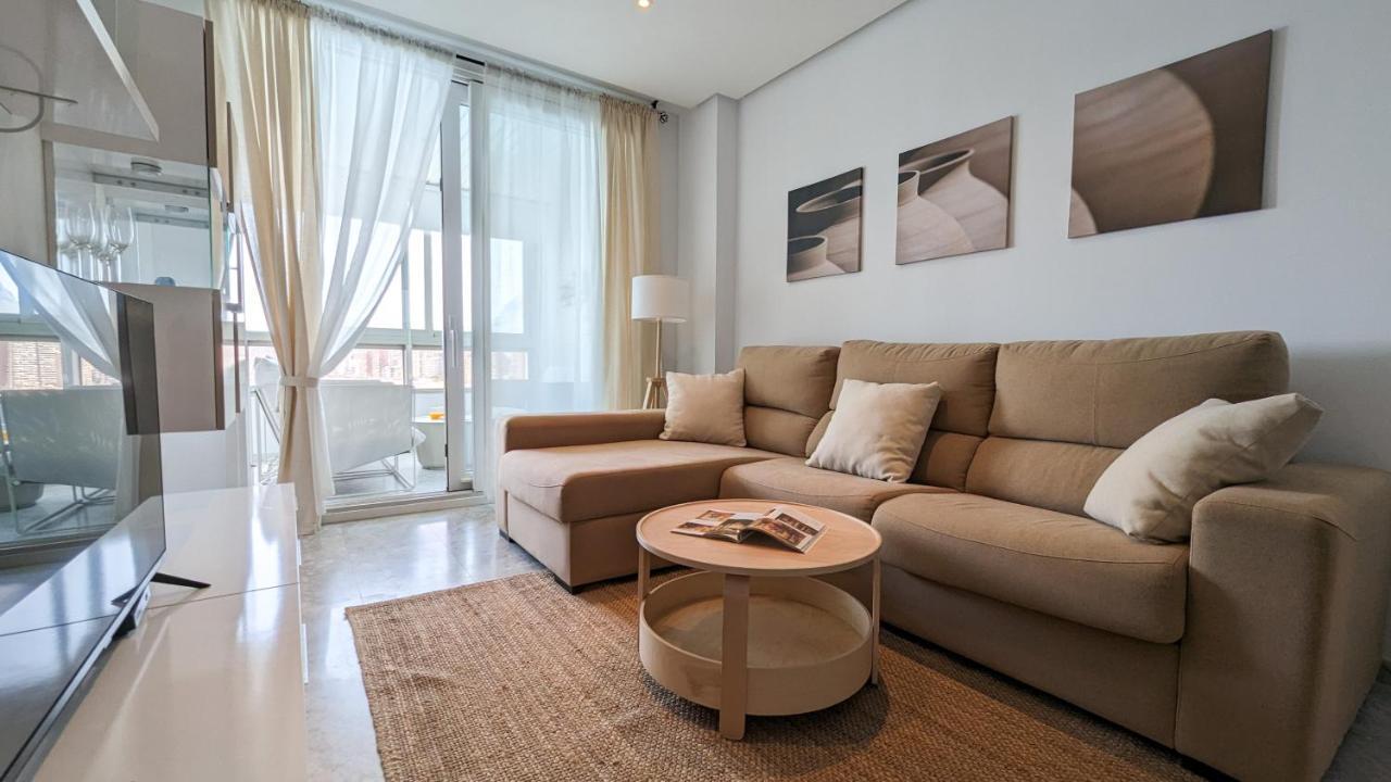 Gemelos Sea Front Apartment Benidorm Eksteriør bilde